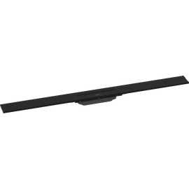 Hansgrohe RainDrain Flex Zuhanylefolyó színkészlet 1000, méretre vágható, fali illesztéshez matt fekete 56053670