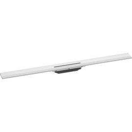 Hansgrohe RainDrain Flex Zuhanylefolyó színkészlet 1000, méretre vágható, fali illesztéshez matt fehér 56053700