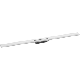 Hansgrohe RainDrain Flex Zuhanylefolyó színkészlet 1200, méretre vágható, fali illesztéshez matt fehér 56054700