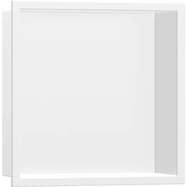 Hansgrohe XtraStoris Original Falfülke integrált kerettel, 300/300/100 matt fehér 56061700