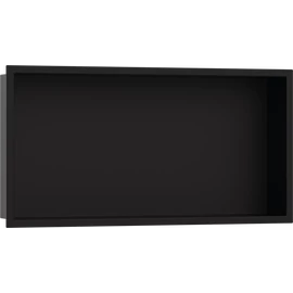 Hansgrohe XtraStoris Original Falfülke integrált kerettel, 300/600/100 matt fekete 56064670