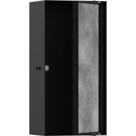 Hansgrohe XtraStoris Rock Falfülke cserélhető ajtóval, 300/150/100 matt fekete 56082670