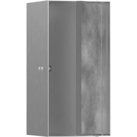Hansgrohe XtraStoris Rock Falfülke cserélhető ajtóval, 300/150/140 rozsdamentes acél 56088800