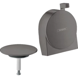 Hansgrohe Exafill S kádtöltő színkészlet szálcsiszolt fekete/króm 58117340