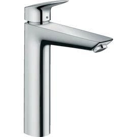 Hansgrohe Logis Egykaros mosdócsaptelep 190 kétféle átfolyási mennyiséggel, automata lefolyó-garnitúrával króm 71095000