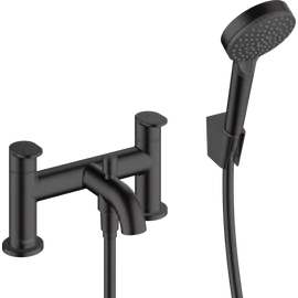 Hansgrohe Vernis Blend Peremre szerelhető kádcsaptelep matt fekete 71461670