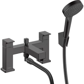 Hansgrohe Vernis Shape Peremre szerelhető kádcsaptelep matt fekete 71462670