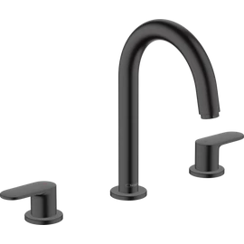Hansgrohe Vernis Blend Mosdócsaptelep automata lefolyógarniturával matt fekete 71553670