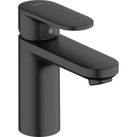 Hansgrohe Vernis Blend Egykaros mosdócsaptelep 100, Coolstart, automata lefolyógarnitúrával matt fekete 71585670