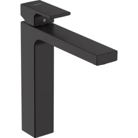 Hansgrohe Vernis Shape Egykaros mosdócsaptelep 190, lefolyógarnitúra nélkül matt fekete 71591670