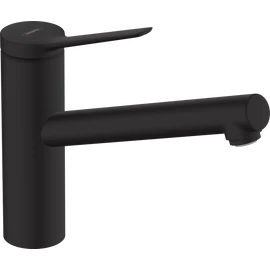 Hansgrohe Zesis M33 Egykaros konyhai csaptelep 140, 1 jet matt fekete 74802670