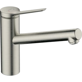 Hansgrohe Zesis M33 Egykaros konyhai csaptelep 140, 1 jet nemesacél felület 74802800