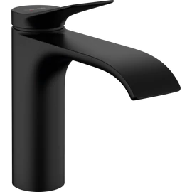 Hansgrohe Vivenis Egykaros mosdócsaptelep 110, automata lefolyógarnitúrával matt fekete 75020670