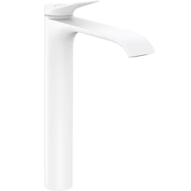 Hansgrohe Vivenis Egykaros mosdócsaptelep 250, mosdótálakhoz, automata lefolyógarnitúrával matt fehér 75040700
