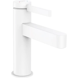 Hansgrohe Finoris Egykaros mosdócsaptelep 100, push-open lefolyógarnitúrával matt fehér 76010700