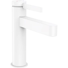 Hansgrohe Finoris Egykaros mosdócsaptelep 110, pop-up lefolyógarnitúrával matt fehér 76020700