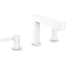 Hansgrohe Finoris Mosdócsaptelep 110, push-open lefolyógarnitúrával matt fehér 76033700