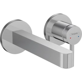 Hansgrohe Finoris Egykaros mosdócsaptelep falsík alatti szereléshez, 16,8 cm-es kifolyóval króm 76051000