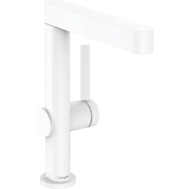 Hansgrohe Finoris Egykaros mosdócsaptelep 230, elforgatható kifolyóval és push-open lefolyógarnitúrával matt fehér 76060700