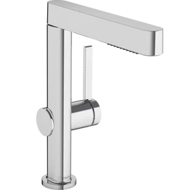 Hansgrohe Finoris Egykaros mosdócsaptelep 230, kihúzható kifolyóval, 2 jet és push-open lefolyógarnitúrával króm 76063000