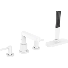 Hansgrohe Finoris Peremre szerelhető kádcsaptelep, sBox-szal matt fehér 76444700