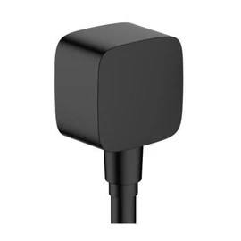 Hansgrohe Fixfit fali csatlakozás visszafolyásgátlóval, matt fekete 26457670