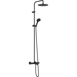 Hansgrohe Vernis Blend Showerpipe 240 zuhanyrendszer termosztátos kádcsapteleppel, matt fekete 26899670