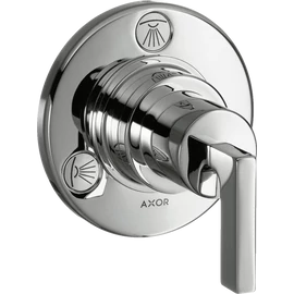 Axor Citterio Trio/Quattro elzáró-és váltószelep színkészlet, króm 39920000