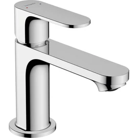 Hansgrohe Rebris S Egykaros mosdócsaptelep 80, automata lefolyógarnitúrával, króm 72510000
