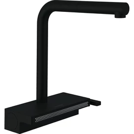 Hansgrohe Aquno Select M81 konyhai csaptelep 250, kihúzható kifolyóval, 2jet, matt fekete 73836670