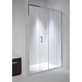 JIKA CUBITO zuhanyajtó, 100x195 cm, 1 eltolható és 1 fix rész, arctic dekor üveg H2422430026661