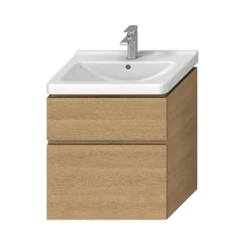 JIKA Cubito Pure alsószekrény a 65 cm-es mosdóhoz 2 fiókkal, tölgy H40J4244025191