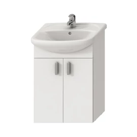 JIKA LYRA PACK NEW mosdószekrény, 53 cm-es mosdóval együtt, 2 ajtóval H4519514323001