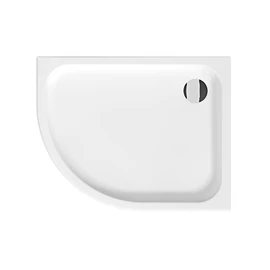 JIKA TIGO kerámia zuhanytálca, 100x80 cm, aszimmetrikus, jobbos, Antislip, csúszásgátolt H8522116000001