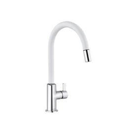 KLUDI Bingo Star XS egykaros mosogatócsap, mattfehér/króm 468519378