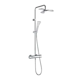 KLUDI Fizz Thermostat Dual Shower System 6709505-00