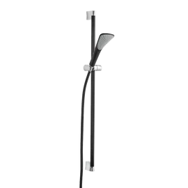 KLUDI Fizz zuhanygarnitúra 1S, fekete/króm 6764087-00