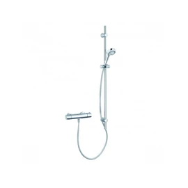 KLUDI Logo Shower Duo termosztátos zuhanycsaptelep, 110 cm 6809705-00