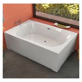 Kolpa-San Adam&Eva 195/M2O-2+VITAL+MIKRO Előlapos egyenes fürdőkád vitál masszázs rendszerrel mikrrofúvókákkal 576690