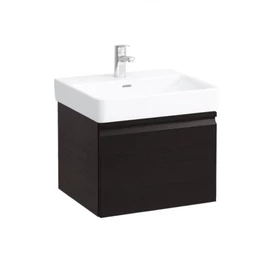 Laufen Alsószekrény és finoman záródó mechanizmussal, 810962 tip. mosdóhoz, 1 fiókkal, Wenge H4833510964231