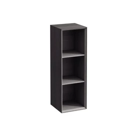 Laufen Középmagas szekrény, elől nyitott, Sötét tölgy H4091701502511