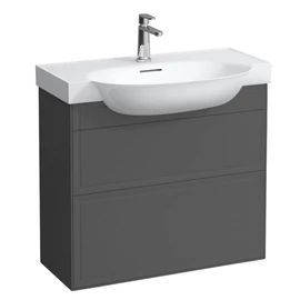 Laufen Alsószekrény, 2 fiók, 813855 mosdóhoz, Traffic Grey H4060420856271