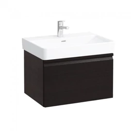 Laufen Alsószekrény és finoman záródó mechanizmussal, 810964 tip. mosdóhoz, 1 fiókkal és belső fiókkal, Wenge H4834220964231