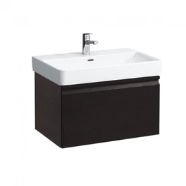 Laufen Alsószekrény és finoman záródó mechanizmussal, 810967 tip. mosdóhoz, 1 fiókkal és belső fiókkal, Wenge H4834520964231