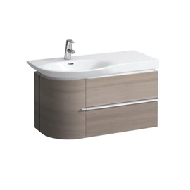 Laufen Alsószekrény, helytakarékos szifonnal és finoman záródó mechanizmussal, Fehérített tölgy H4015320755191