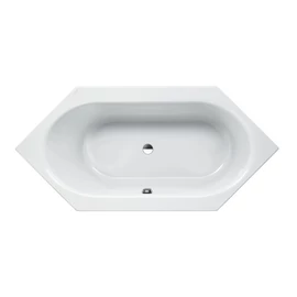 Laufen Hatszögletű kád, beültethető változat - standard opció - Fehér H2255200000001