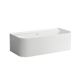 Laufen Hátfalhoz illeszkedőkád solid surface - standard opció - Fehér H2203470000001