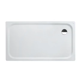 Laufen PLATINA Zuhanytálca - zajcsökkentő alátéttel, Fehér H2150060000401