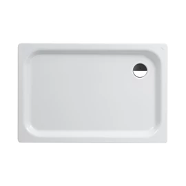 Laufen PLATINA Zuhanytálca - zajcsökkentő alátéttel, Fehér H2150150000401