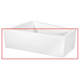 M-Acryl Trinity 160 cm aszimmetrikus sarokkádhoz előlap 12275